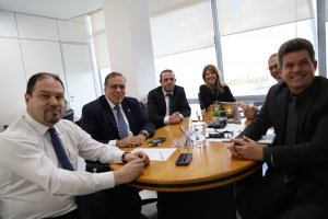 2019 - Audiência do deputado e pref. Duílio de Sete lagoas e com ministro da saúde
